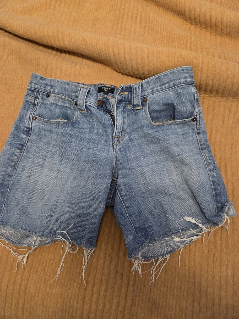 J. Crew Light Blue Stretch Denim Shorts